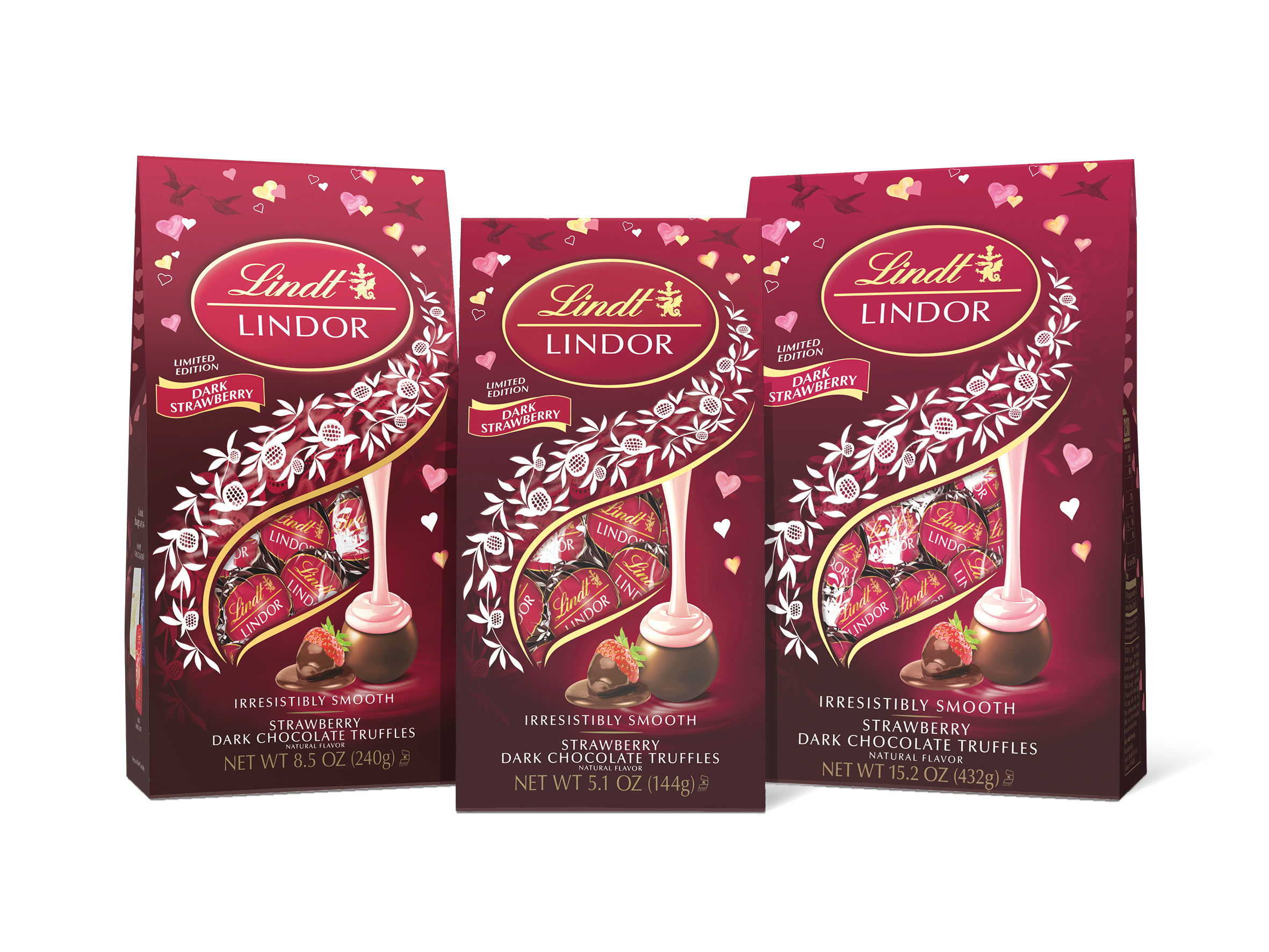 Lindor Dark Strawberry Beutel 01